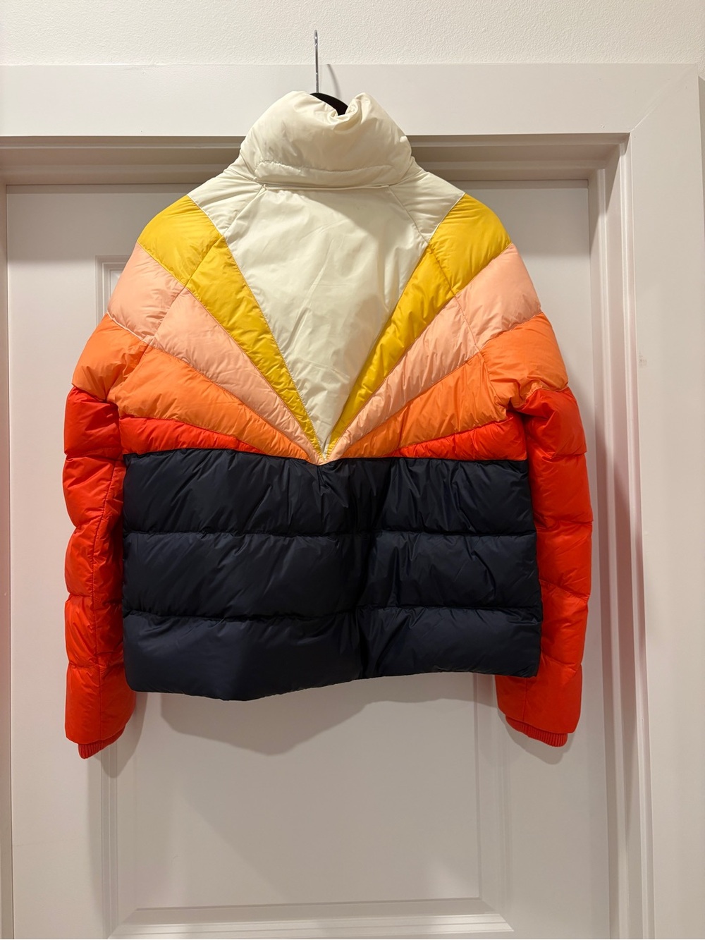 Marine Layer Archive Apres Sunset Down Puffer Jacket Size L - Picture 3 of 12
